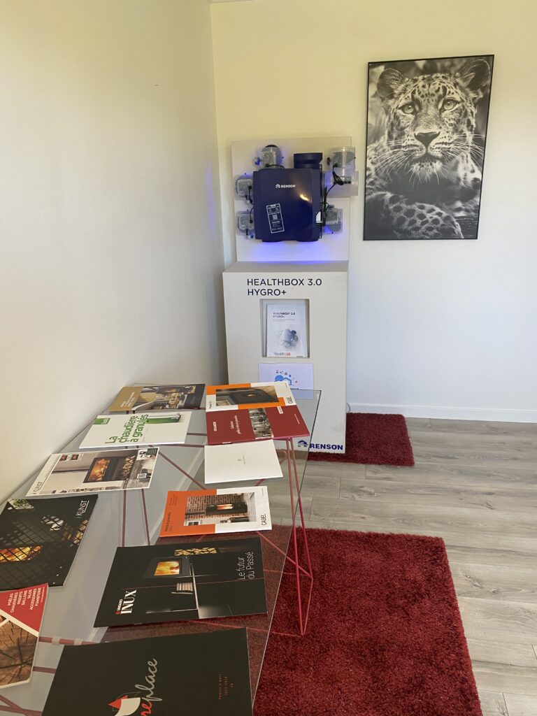 rénovation énergétique showroom